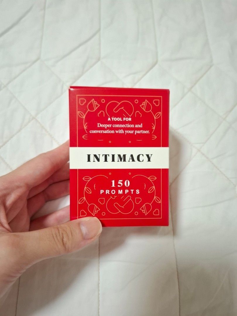 Relationship Cards (Category: Game Gift Cards & Accounts) located in Quezon City. Submitted by the-find (Listing ID 1425734466, Image 1). Description: Best Couple Game Intimacy Deck Cute Wedding Gift Romance Love Language Deeper Connections 150 set of Questions to ask your Partner Gift Date Ideas Boyfriend Girlfriend LDR Cards Game Trading Set .
