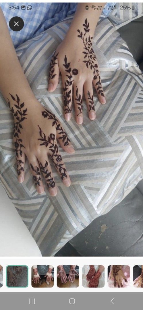 Sid Henna (Category: Hands & Nails) located in Singapore. Submitted by sid_548 (Listing ID 1425817618, Image 5). Description: Henna for Hands.#Hari Raya offer #bridal henna #party henna #festive henna #henna for adults and kids #beautifulhands #Ramzanhenna #Eidulfitrhenna.