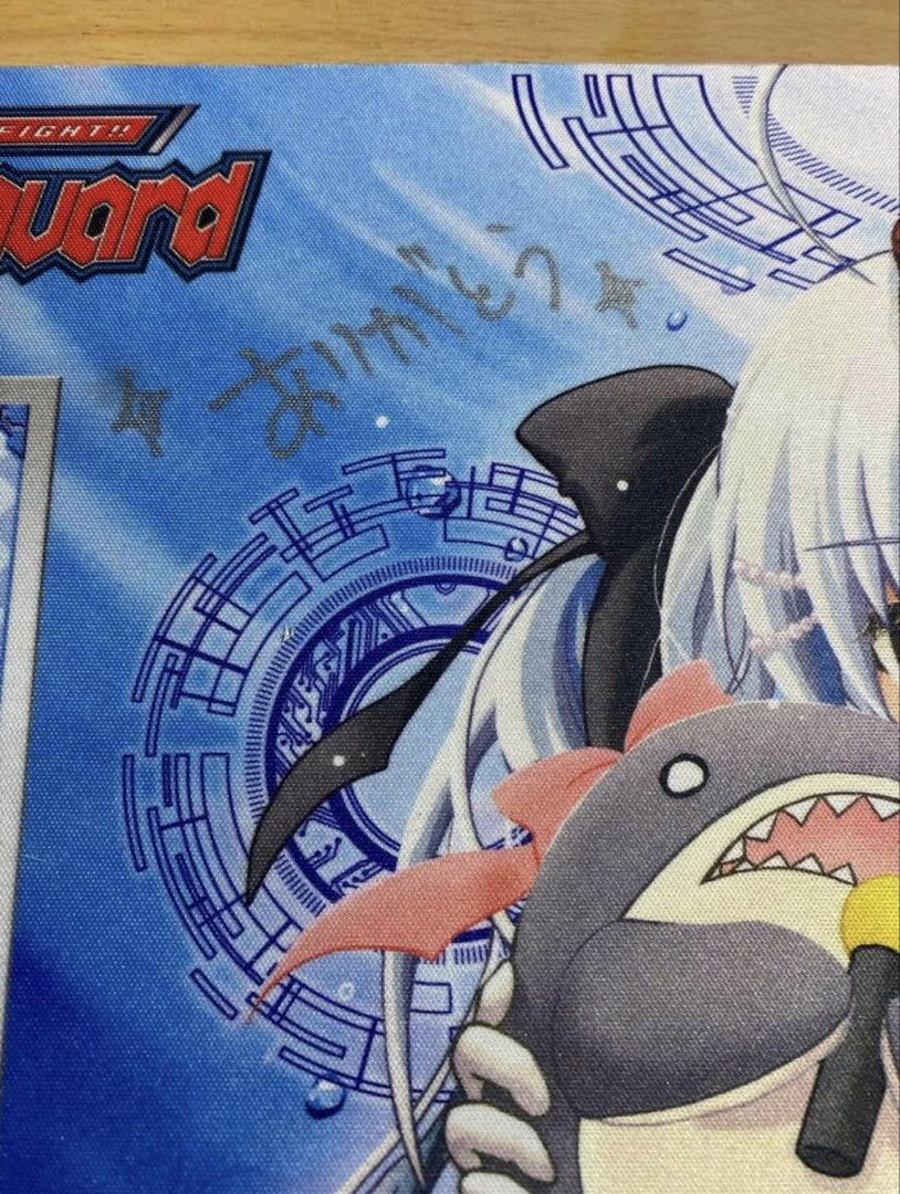 *Signed* Cardfight Vanguard Divas Duet Alk Playmat (Category: Raw Singles) located in Manila. Submitted by yozeik (Listing ID 1425810144, Image 3). Description: For Sale: Cardfight Vanguard EB-10 Divas Duet Sneak Preview Alk Playmat *Personally signed by illustrator Asuka Nishi (西あすか) herself last 2014 *resealed Feel free to message me for more info!.