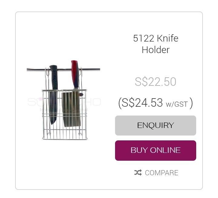 Stainless Steel Knife Holder497659871085864961