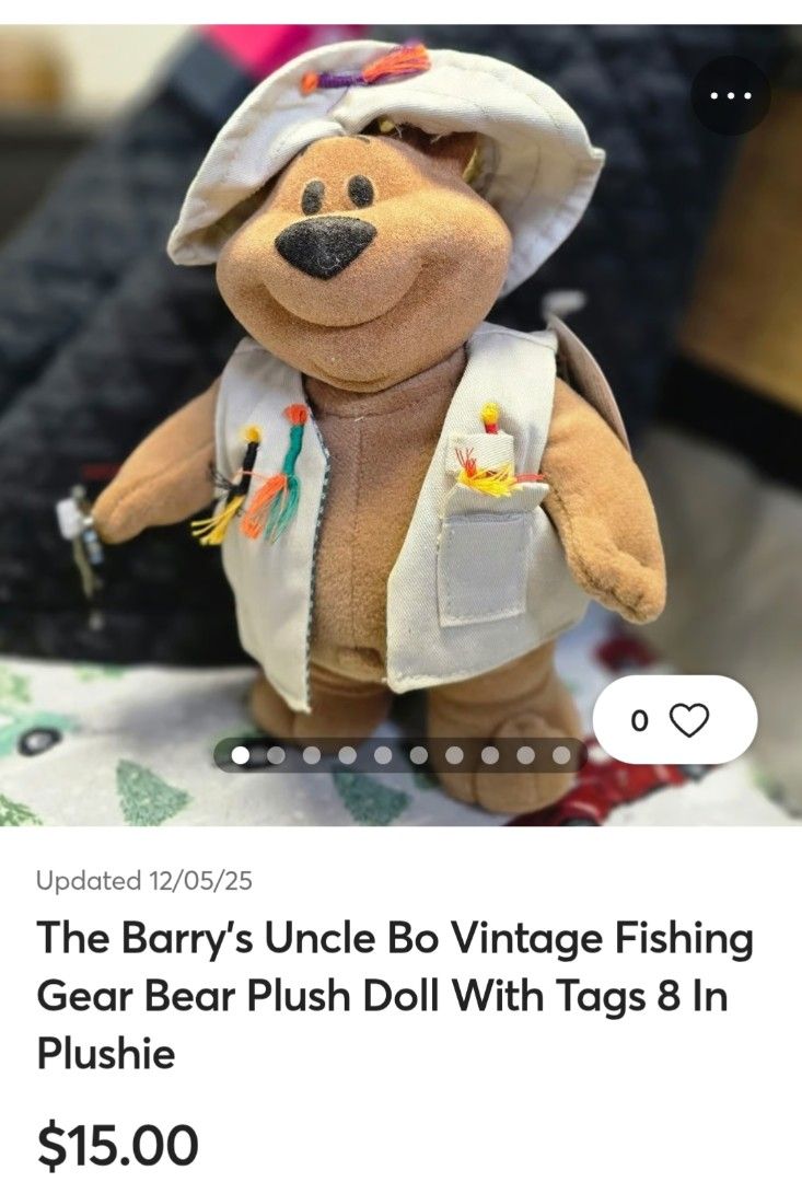 The Barry's Sherry Plush Toy Collection (Category: Plushies & Soft Toys) located in Bulacan. Submitted by samotsarihub (Listing ID 1425680124, Image 2). Description: rare set for toy colelctors with tag excellent condition .