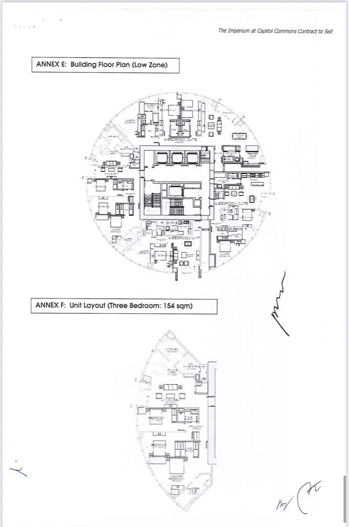 The Imperium Capitol Commons 3 bedroom unit (Category: Apartments & Condos) located in Caloocan City. Submitted by imeldas (Listing ID 1425635845, Image 2). Description: Selling below market price. RFS moving abroad New unit just turned over in August 2023 Direct from owner.