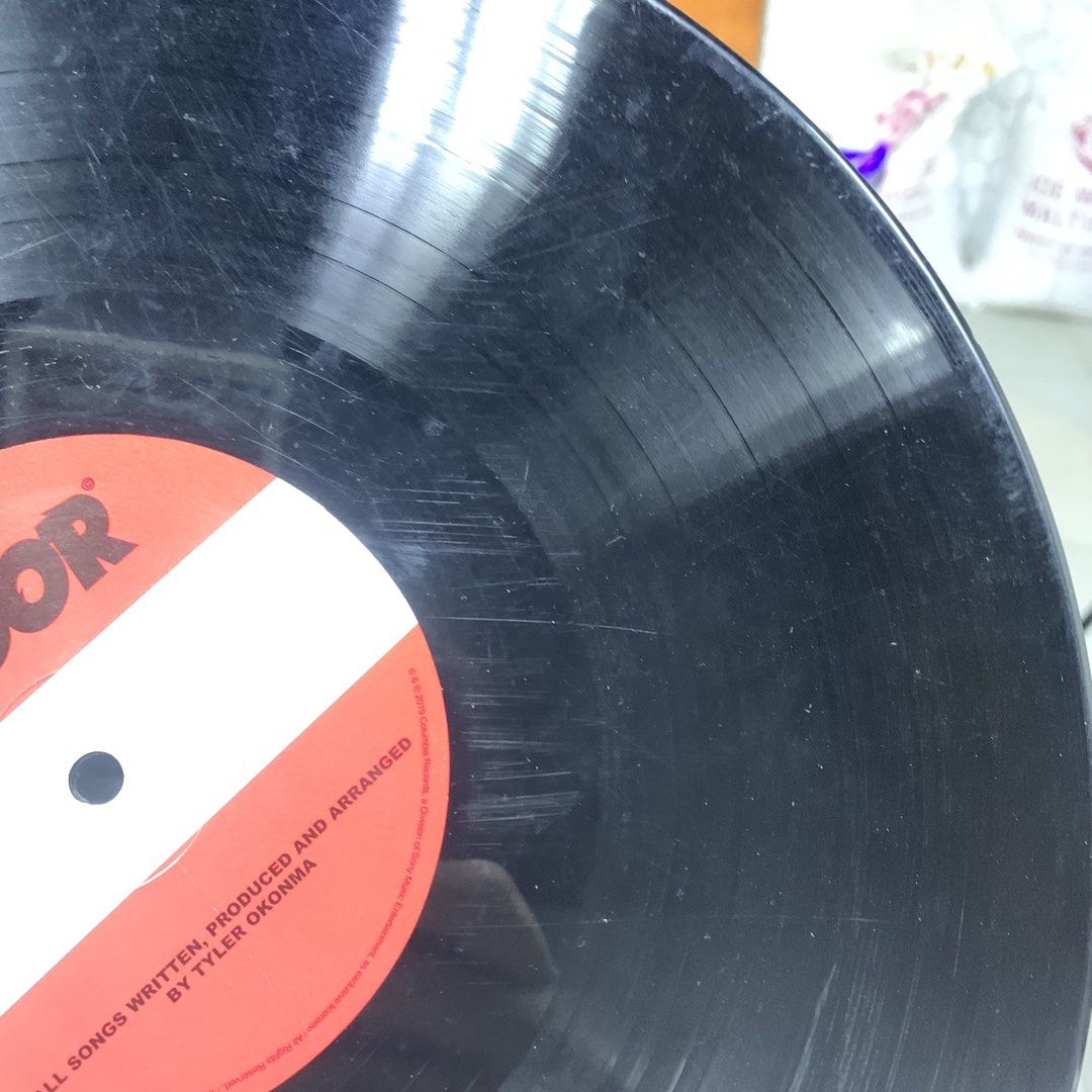 Tyler, The Creator - Igor (Category: Vinyls) located in Rizal. Submitted by ruffdem0records (Listing ID 1425772840, Image 3). Description: Tyler The Creator - Igor Cover: VG Vinyl condition: VG, has scratches but doesn’t affect play..