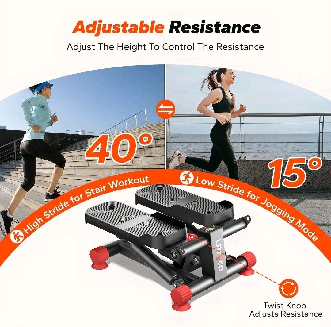 Ultrcyo Stepper - Compact Home Gym Partner, Sports Equipment, Exercise ...