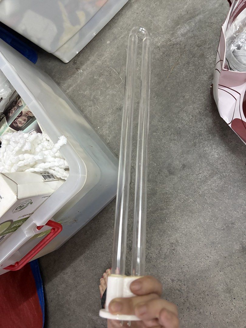 UV Germicidal disinfectant Lamp Replacement Bulb 4 prong type (Category: Lighting) located in Manila. Submitted by chandleria (Listing ID 1425742604, Image 3). Description: uv light bulb replacement 4 prong.