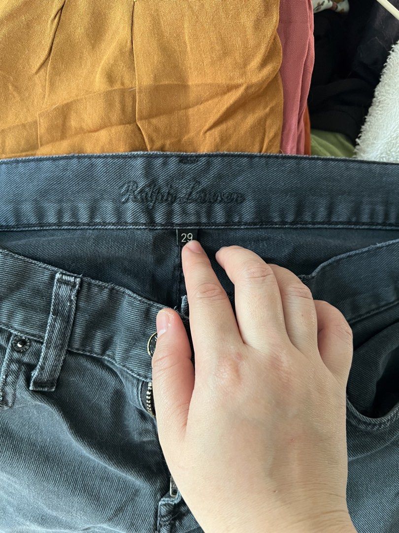 Vintage Ralph Lauren Jeans Black (Category: Jeans) located in Makati City. Submitted by Czadm (Listing ID 1425713199, Image 2). Description: RFS: Decluttering and need funds for my cats Negotiable.