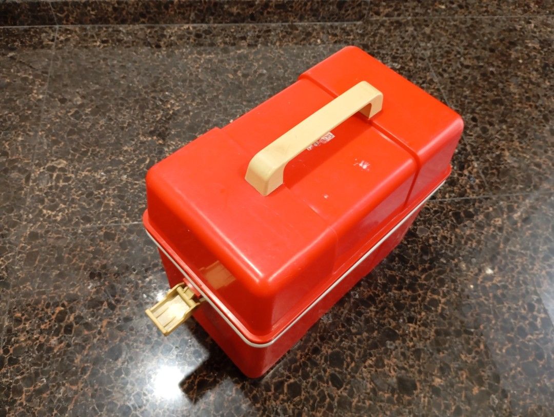 Vintage Red Cooler Box