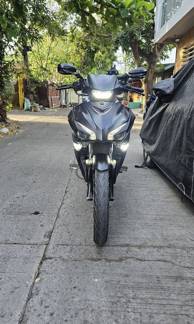 Yamaha Sniper 155 2022 model (Category: Motorbikes for Sale) located in Cabuyao City. Submitted by rebbyboy (Listing ID 1425723855, Image 1). Description: Yamaha Sniper 155 2022 model FOR SALE OR FOR SWAP SA HONDA CLICK V2/V3 PLUS CASH. IM THE FIRST OWNER COMPLETE OR CR UNDER MY NAME NEWLY CHANGE TIRES EUROGRIP 95% MVR1 RACING ECU AKRAPOVIC PIPE SENLO 75W MDL PIAA HORN I STILL HAVE ALL THE STOCK PARTS (ECU&STOCK PIPE) VERY GOOD CONDITION HINDI NA