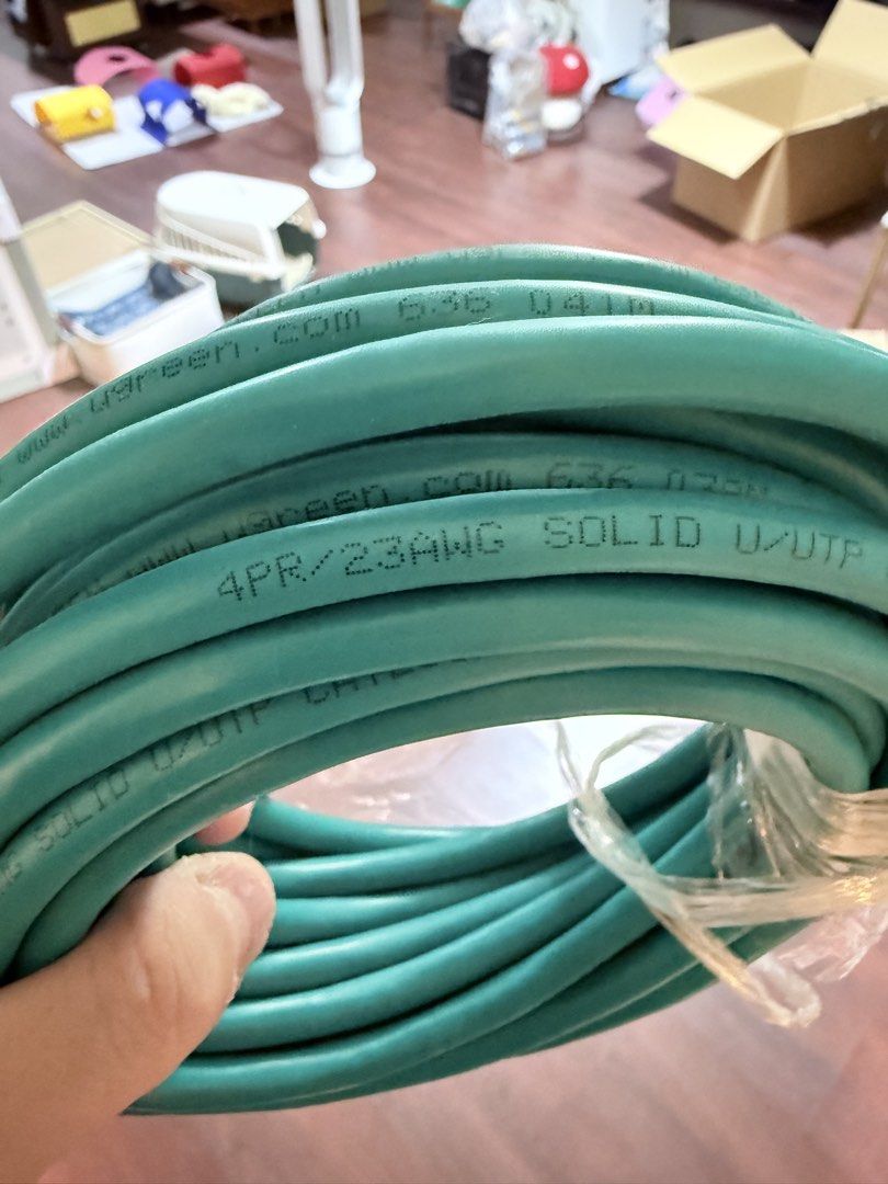 8 meters cat 6A solid Internet cable.405997611689584643
