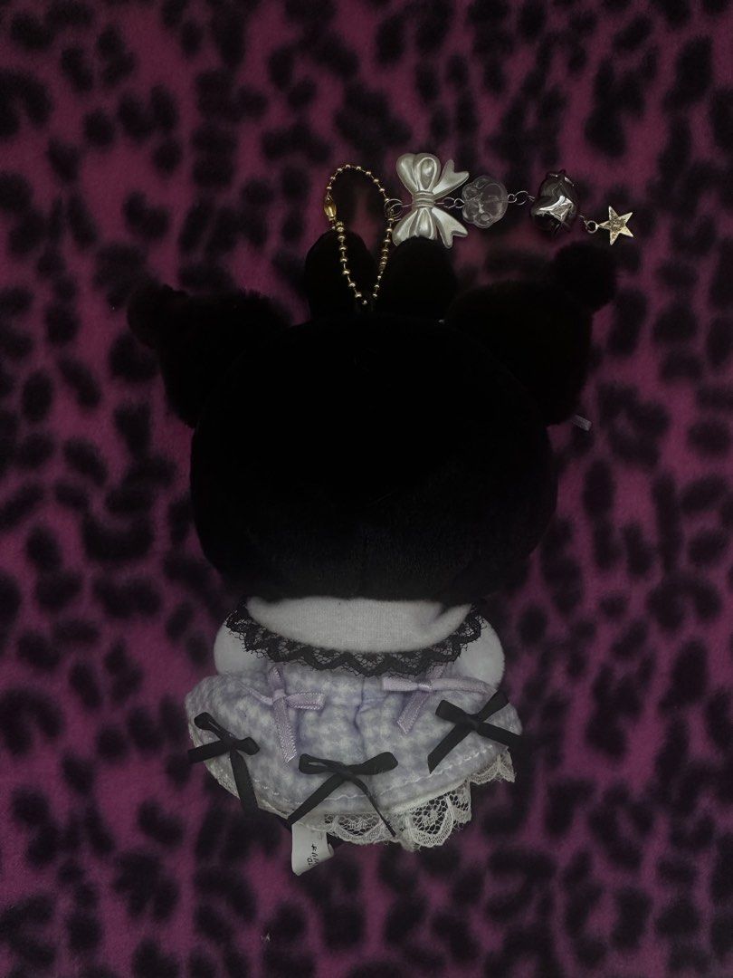 ⋆.˚ yume ribbon kuromi plushie, Hobbies & Toys, Toys & Games on Carousell