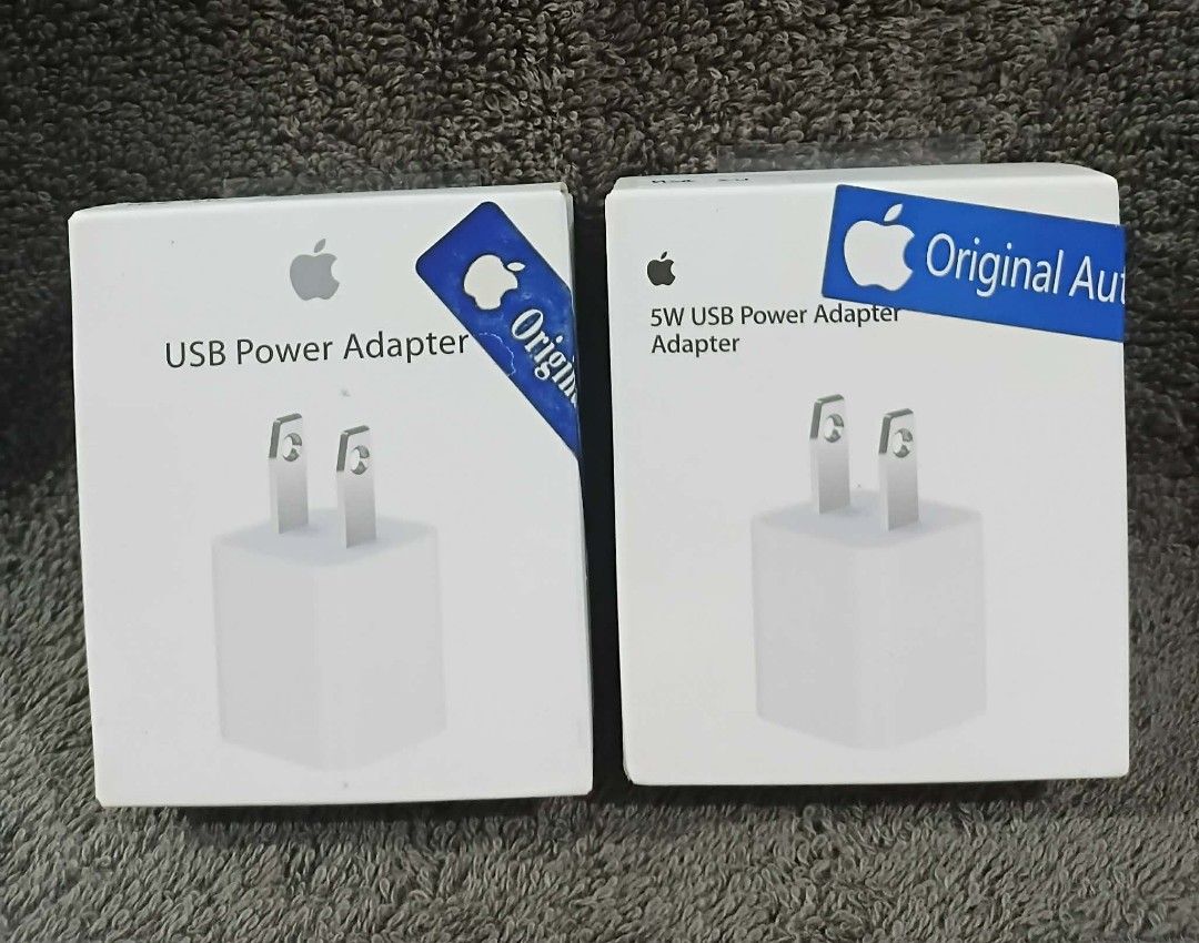 Apple 5W Charger Original USB Power Adapter for iPhone | Wall Adapter (Category: Chargers & Cables) located in Manila. Submitted by cutieava (Listing ID 1425890847, Image 3). Description: ⚡ Apple 5W USB Power Adapter – Original Quality | Safe & Reliable Charging Keep your Apple devices powered safely with the Apple 5W USB Power Adapter. Designed for efficient and stable charging, this compact adapter is perfect for everyday use at home, in the of