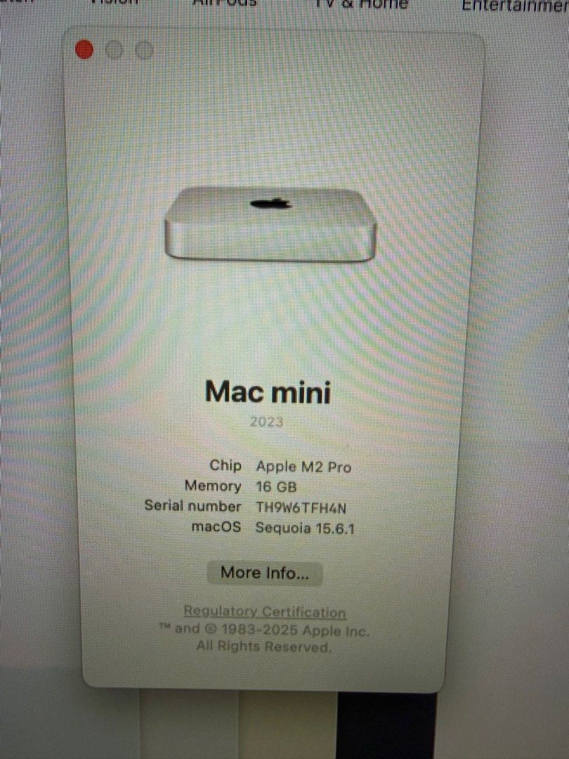 Apple Mac Mini Excellent Condition with AppleCare+65717010059522112