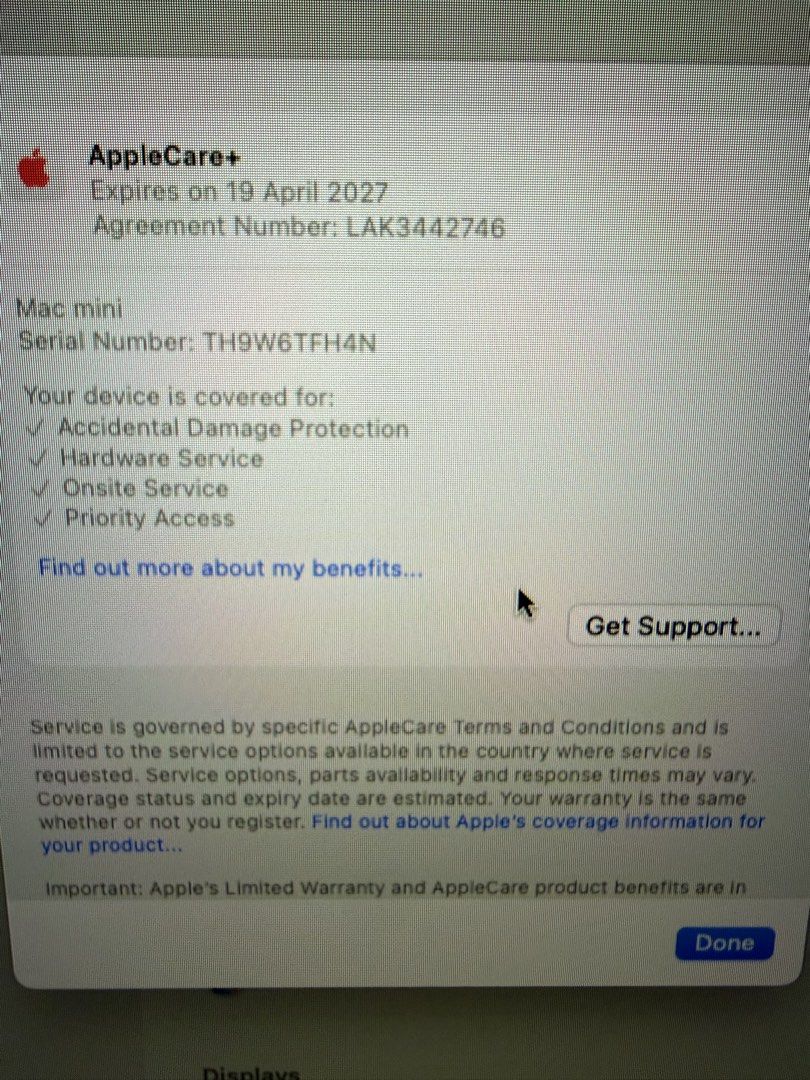 Apple Mac Mini Excellent Condition with AppleCare+65717010059522111