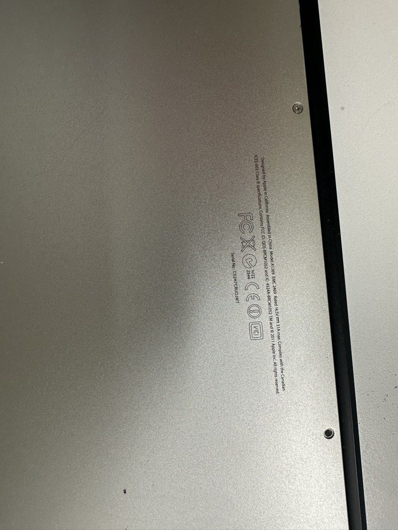 Apple MacBook Air478630217830912003