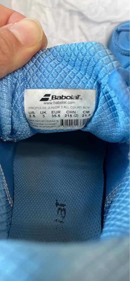 Babolat Propulse Junior 3 All Court Boy Tennis Shoes, 兒童&孕婦用品, 嬰兒及小童流行 ...