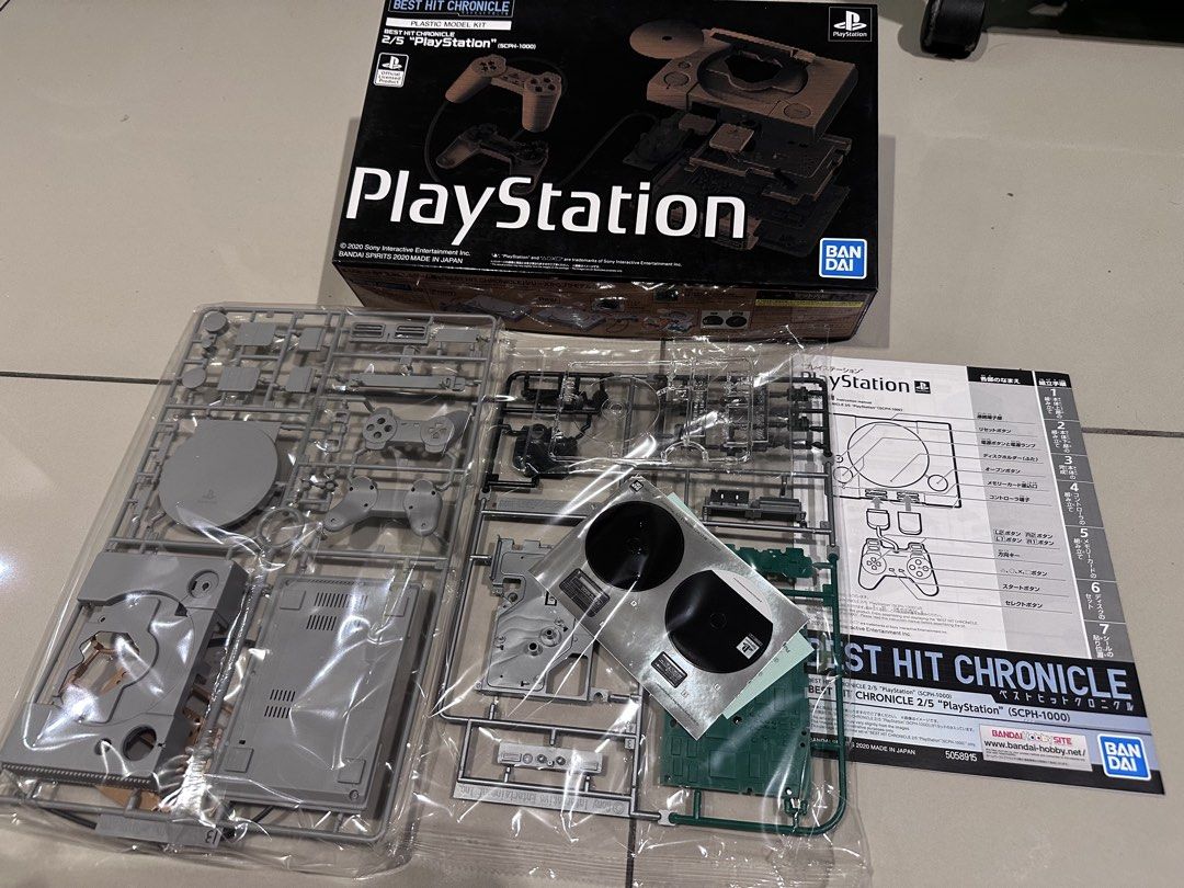 [100% Original Bandai] Best Hit Chronicle 2/5 Scale PlayStation (SCPH ...