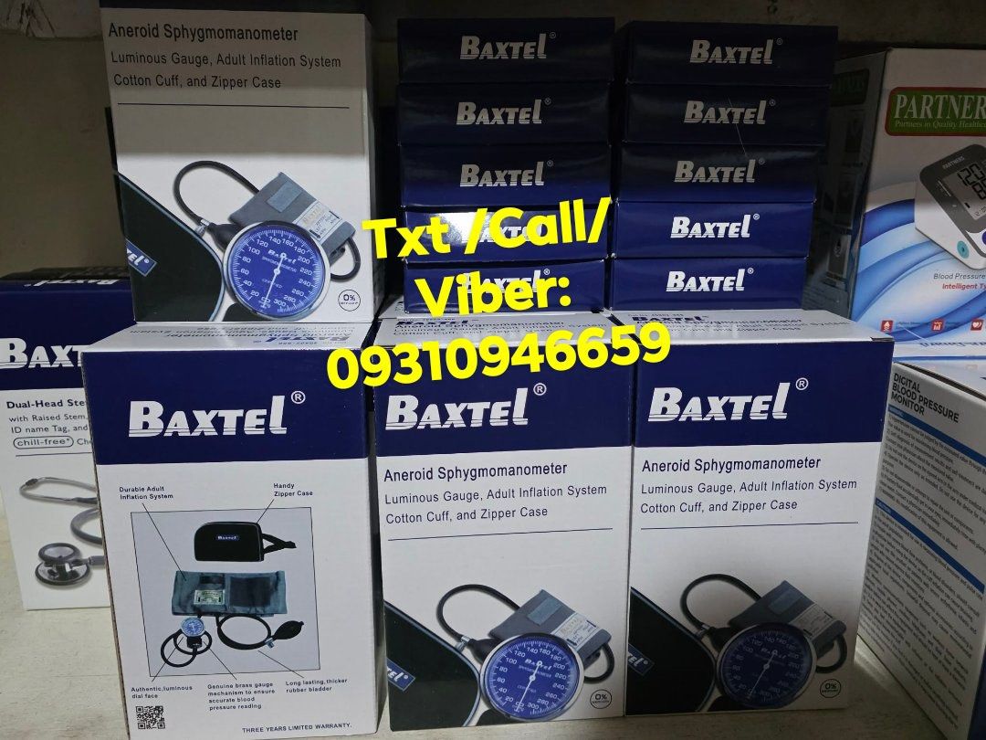 Baxtel bp (Category: Medical Supplies & Tools) located in Manila. Submitted by rheata225 (Listing ID 1425893248, Image 1). Description: .