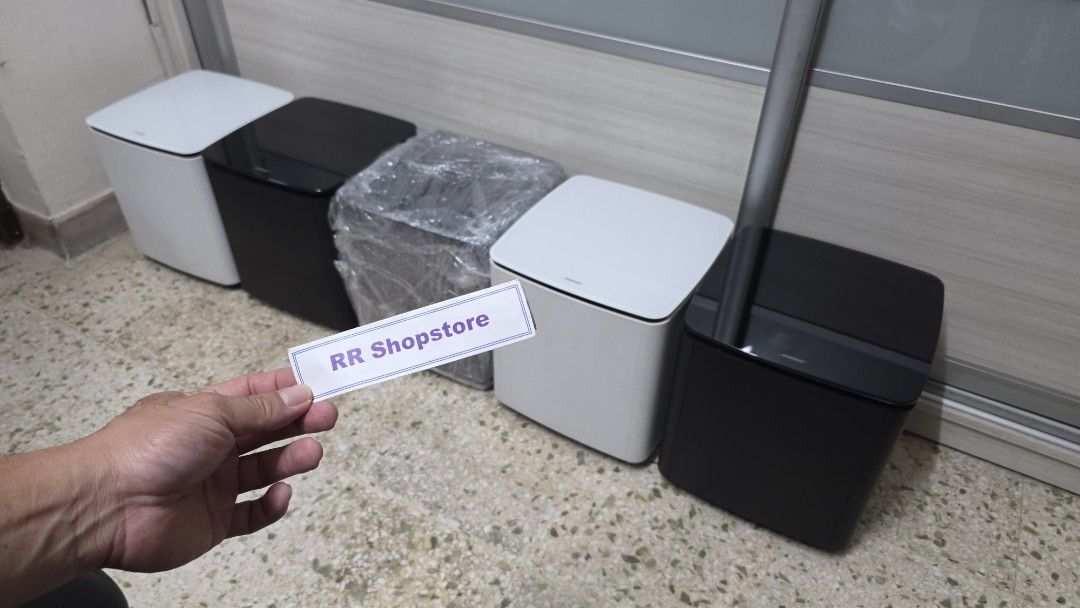 Bose Acoustimass 300 (Category: Soundbars, Speakers & Amplifiers) located in San Miguel. Submitted by rrshopstore (Listing ID 1425963345, Image 1). Description: Bose Acoustimass 300 220V wireless bass module is compatible with all Bose soundbars in the *Bose Smart Ultra *Bose TV Speaker *Bose SB 300 *Bose SB 500 *Bose SB 700 *Bose SB 900 *Bose SoundTouch 300 soundbar * works with newer Bose smart soundbars, offering wireless connectivity or a wir