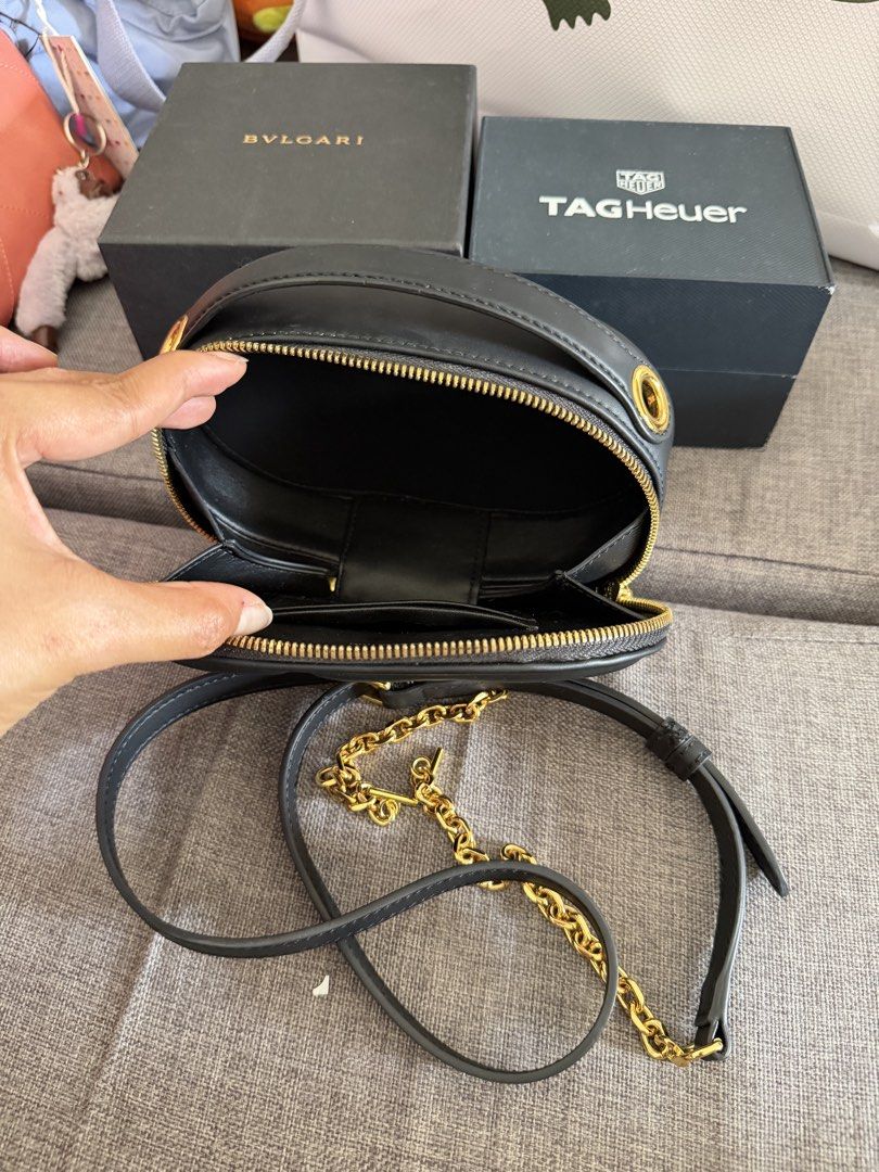 Christian Dior Round Crossbody Bag (Category: Luxury Bags & Wallets) located in Quezon City. Submitted by egptasiaco (Listing ID 1425851064, Image 2). Description: Authentic dior with sling and code With dust bag.