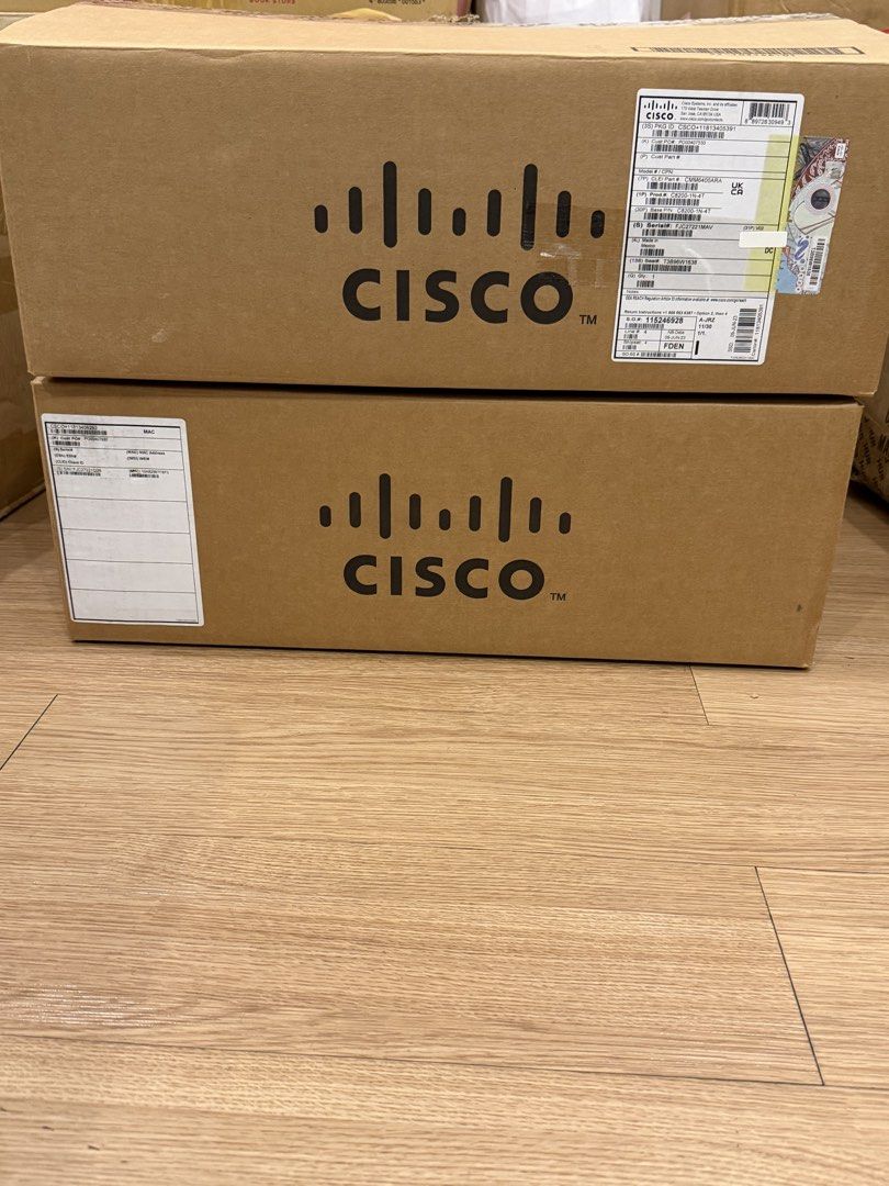 Cisco Catalyst C8200-1N-4T Router (Category: Networking) located in Mandaluyong City. Submitted by jim.dc (Listing ID 1425841520, Image 1). Description: 2 units available Php19K each or 35K for 2 Brand new.