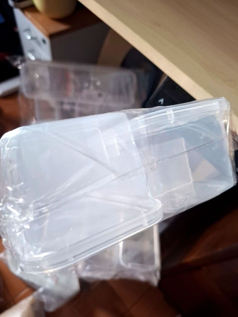 Clear Plastic Storage Box with Dividers - sold each (Category: Storage Boxes & Baskets) located in Quezon City. Submitted by an.marie (Listing ID 1425833152, Image 2). Description: Clear plastic storage box with dividers. The box measures 28.5cm x 7.5cm x 7cm. It has multiple compartments for organizing items. The box comes with a lid. It is suitable for storing various small items. The product is new and comes in its original packaging..