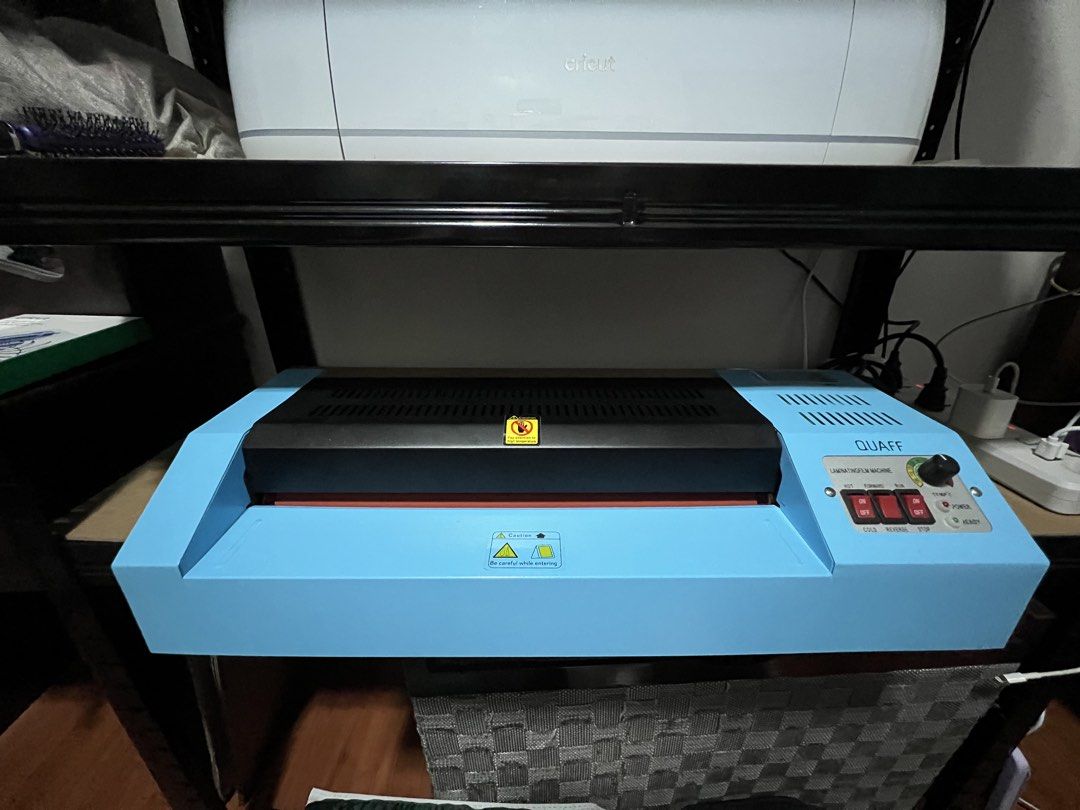 Cricut Maker 3 + Laminator+Crafting Supplies (Category: Craft Supplies & Tools) located in Marikina City. Submitted by nchelsea16 (Listing ID 1425930147, Image 2). Description: You can start your own print business with these items! Cricut Maker 3 (with Box) used for 2 years Hot and Cold Laminator Cricut Foiling Tool (Maker 3 accessory) plus crafting papers and supplies eg Sticker Papers Photopapers Card Stock Crimper Scissors Glue Box Packaging 
