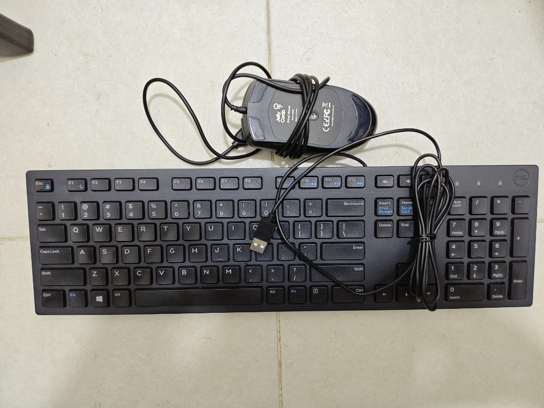 Dell Keyboard and Jelly Comb Wired Mouse Set478136193862215680