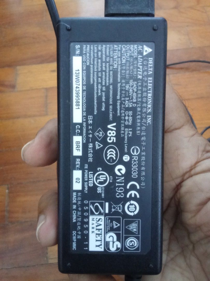 Delta Electronics AC Adapter V85405999014338908162