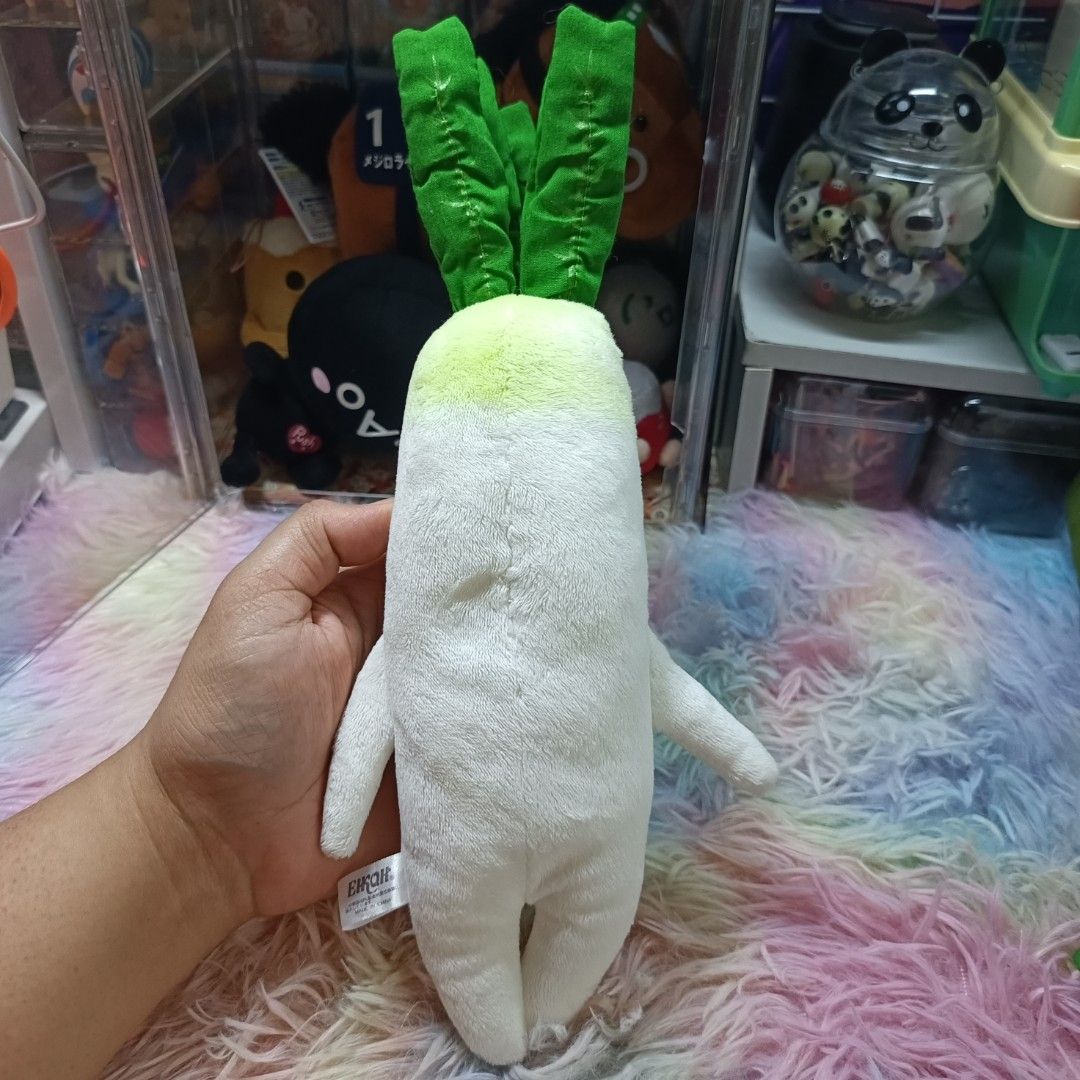 EIKOH Aokubi Daikon Radish Plush Toy (Category: Plushies & Soft Toys) located in Paranaque City. Submitted by niropa (Listing ID 1425828466, Image 2). Description: .