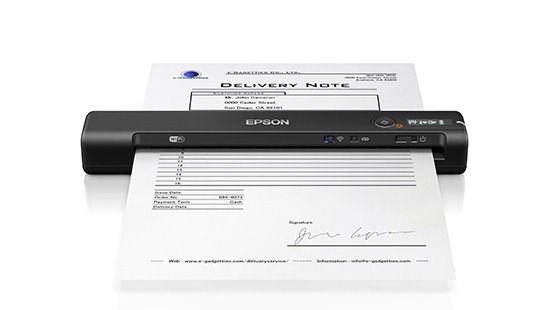 Epson WorkForce ES-60W Wi-Fi Portable Sheetfed Document Scanner (Category: Printers, Scanners & Copiers) located in Manila. Submitted by random_94 (Listing ID 1425846577, Image 2). Description: - A4, mobile sheet-fed scanners - 600 dpi colour - 4.0 sec @200 dpi - Interface: USB 2.0 (Micro B) - WiFi - Daily Scan up to 300 sheets/day - Mobile App: Epson Document Scan (iOs/Android - LCD Screen QUALITY SCANS, ANYTIME, ANYWHERE. Small, compact and lig