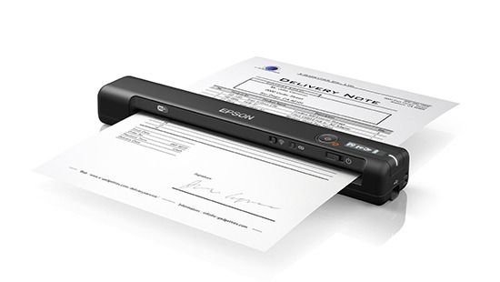 Epson WorkForce ES-60W Wi-Fi Portable Sheetfed Document Scanner (Category: Printers, Scanners & Copiers) located in Manila. Submitted by random_94 (Listing ID 1425846577, Image 3). Description: - A4, mobile sheet-fed scanners - 600 dpi colour - 4.0 sec @200 dpi - Interface: USB 2.0 (Micro B) - WiFi - Daily Scan up to 300 sheets/day - Mobile App: Epson Document Scan (iOs/Android - LCD Screen QUALITY SCANS, ANYTIME, ANYWHERE. Small, compact and lig