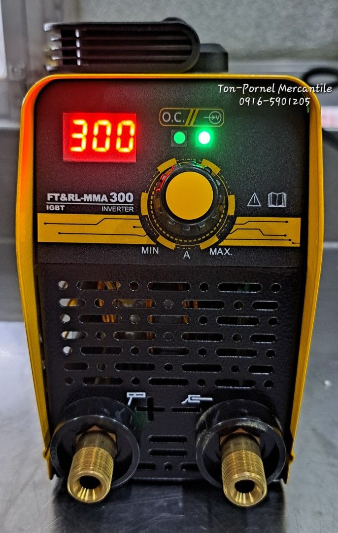 Fujima & Rilon FT&RL-MMA300 Welding Machine (Category: Construction Tools & Equipment) located in Manila. Submitted by tonpornel (Listing ID 1425853116, Image 2). Description: FUJIMA&RILON MMA300 IGBT INVERTER WELDER Ton-Pornel Mercantile • We supply Powertools, Hardware tools, Plumbing, Paints, Electrical and Construction materials • We offer Paint Mixing and Powertools Repair Visit us: 38 Marcos Highway Mayamot, Antipolo City https://maps.googl