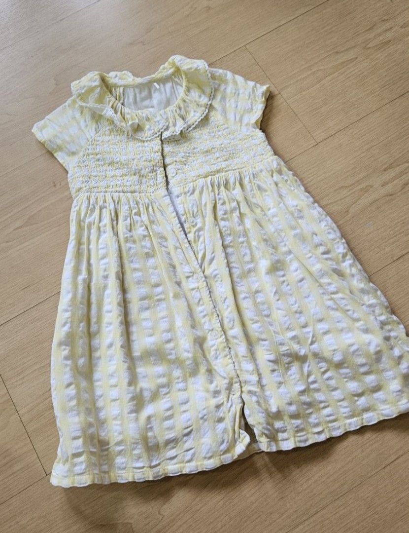 George Butter Yellow Dress (Category: Babies & Kids Fashion) located in Cavite. Submitted by helpusdeclutter (Listing ID 1425909313, Image 1). Description: George Butter Yellow Dress Store bought. In great condition. Size 3-4 years old. Selling for P500 only!.