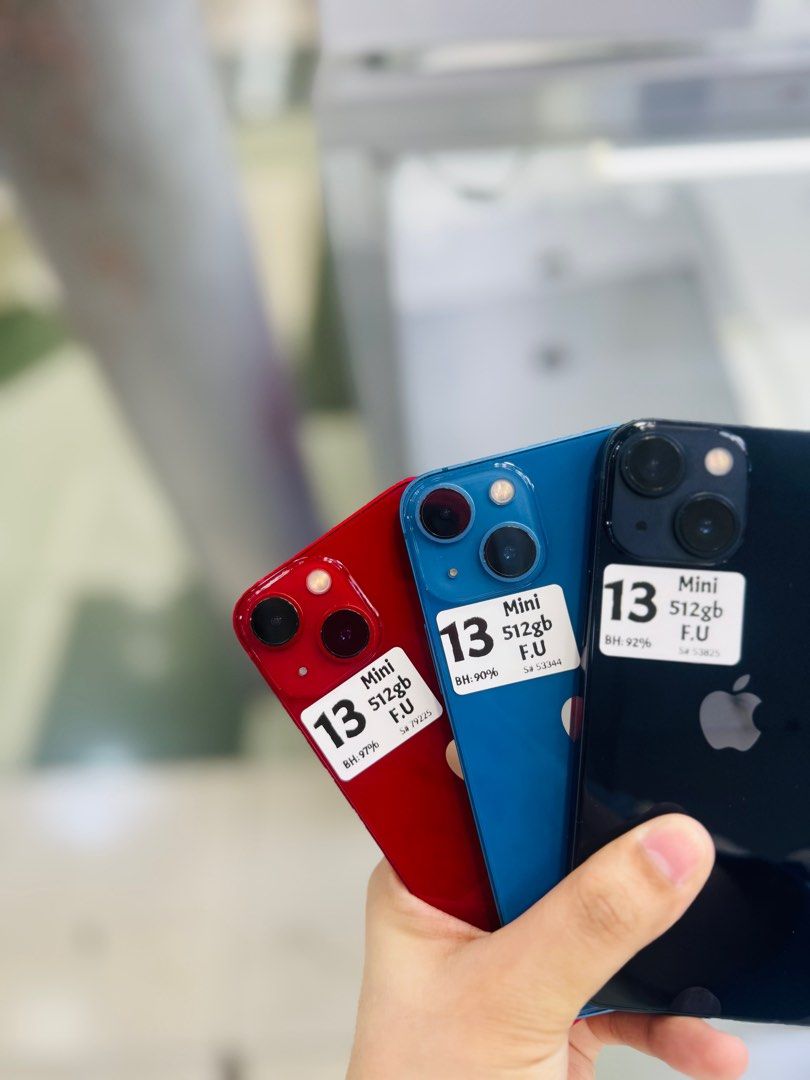Iphone 13 MINI 512GB no issues Openline 92BH (Category: iPhone 13 Series) located in San Juan City. Submitted by najihahtelecomshop2018 (Listing ID 1425932100, Image 3). Description: Legit Store | Original unit FOR SALE | TRADE / SWAP ▫️INSTALLMENT thru: 🔸Credit Card (straight / installment) 🔸Ggives / Gcredit + 6% interest 🔸Spay Later + 6% interest (RFS: Buy and Sell any kinds of Gadgets) Description: iPhone 13 MINI 512GB ( other GB are also a