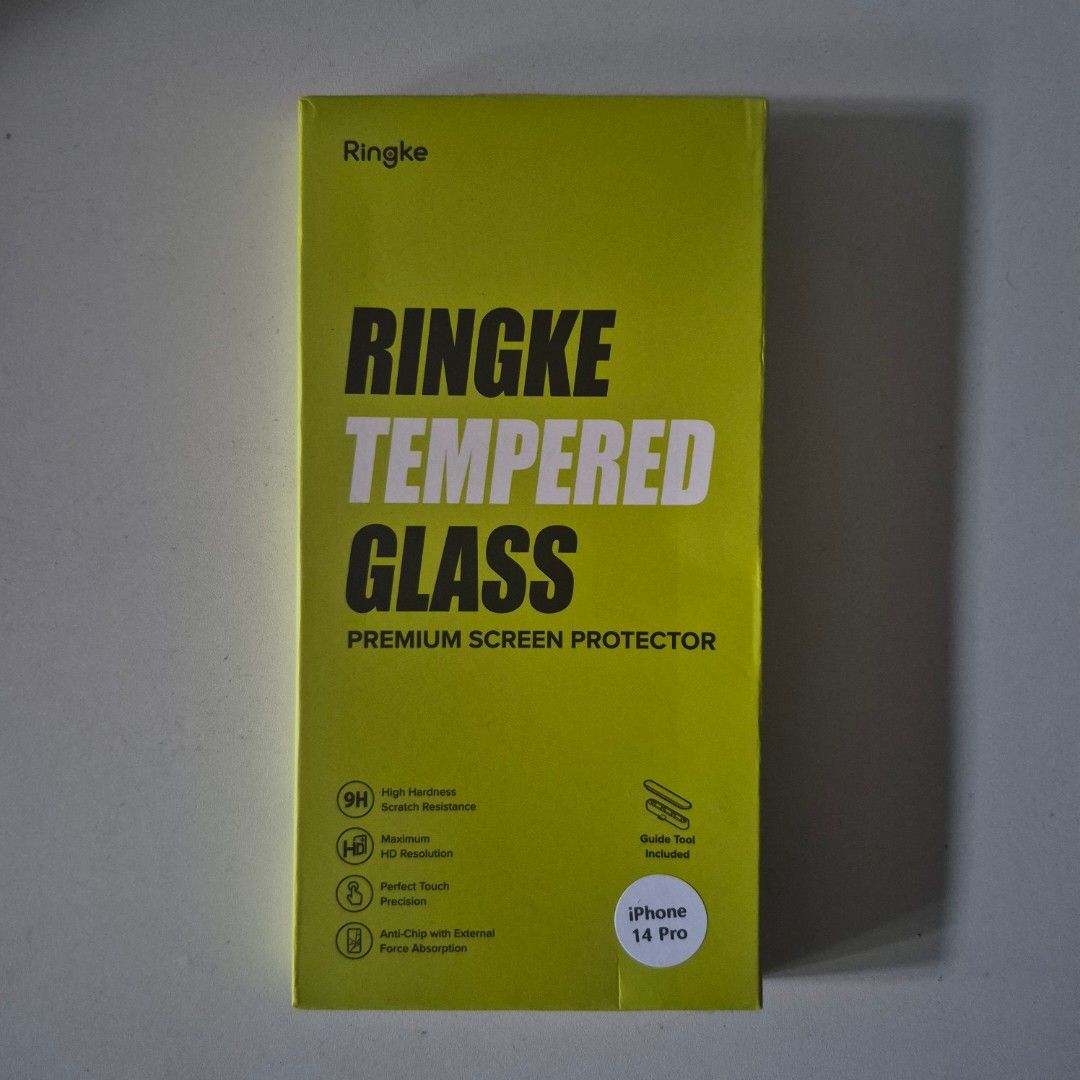 IPHONE 14 PRO ACCESSORIES (Ringke) (Category: Cases & Sleeves) located in Quezon City. Submitted by kingdropd (Listing ID 1425869155, Image 3). Description: [FOR SALE] Ringke (iPhone 14 Pro) Case, Tempered Glass & Lens Protector // BNEW & SEALED // Price: - ₱500 each - Bundle (3) = ₱1,250 Can do meetups/delivery around Metro Manila. PM 🐟🔑.