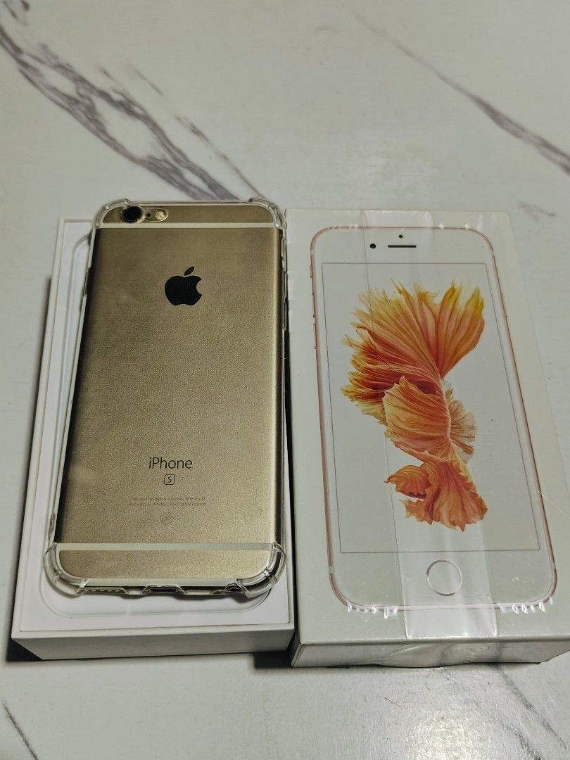 iPhone 6s 128gb Gold Like New with box (Category: iPhone 6 Series) located in Quezon City. Submitted by jkionaire17 (Listing ID 1425919230, Image 2). Description: 📱 **iPhone 6s 128GB – Openline Any Network (Good as New!)** For sale! Super **makinis at well-kept iPhone 6s 128GB**. Perfect for daily use, backup phone, music player, or pang-social media. 🔥 ✅ **Openline – any SIM/network** ✅ **128GB storage – malaking space for apps, photos & video