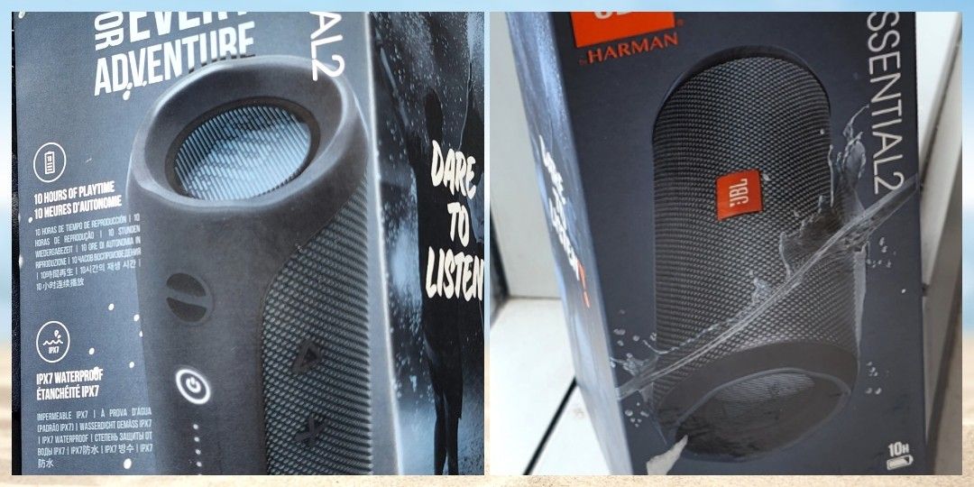 JBL FLIP Essential 2 (Category: Portable Music Players) located in Manila. Submitted by buddyvi (Listing ID 1425979423, Image 1). Description: JBL Flip Essential 2 bluetooth speaker. New in box. 4,500 pickup firm price..