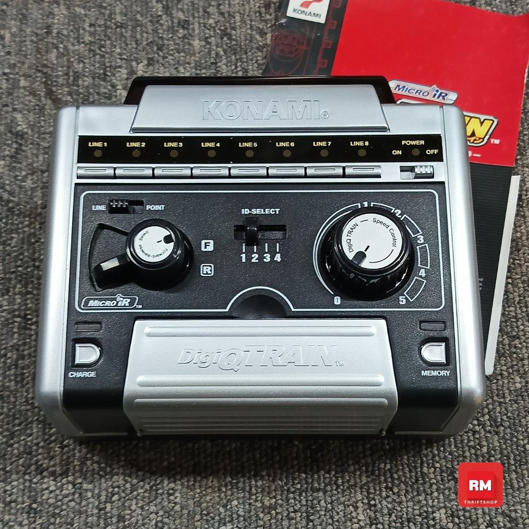 Konami DigiQ Train E-001 Dedicated Controller (Category: Controllers) located in Meycauayan. Submitted by redmants2011 (Listing ID 1425949900, Image 1). Description: Price Fixed Flash Express.