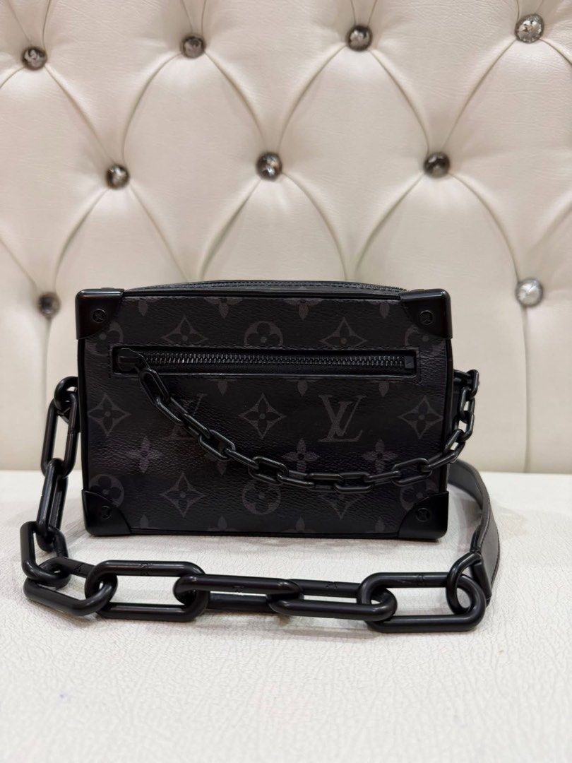 Louis Vuitton Soft Trunk Mini in Eclipse Monogram (Category: Luxury Bags & Wallets) located in Cavite. Submitted by purgingmycloset888 (Listing ID 1425893688, Image 1). Description: .