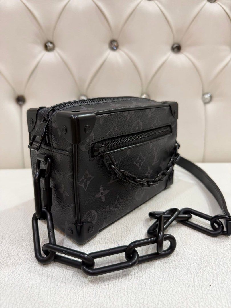 Louis Vuitton Soft Trunk Mini in Eclipse Monogram (Category: Luxury Bags & Wallets) located in Cavite. Submitted by purgingmycloset888 (Listing ID 1425893688, Image 2). Description: .