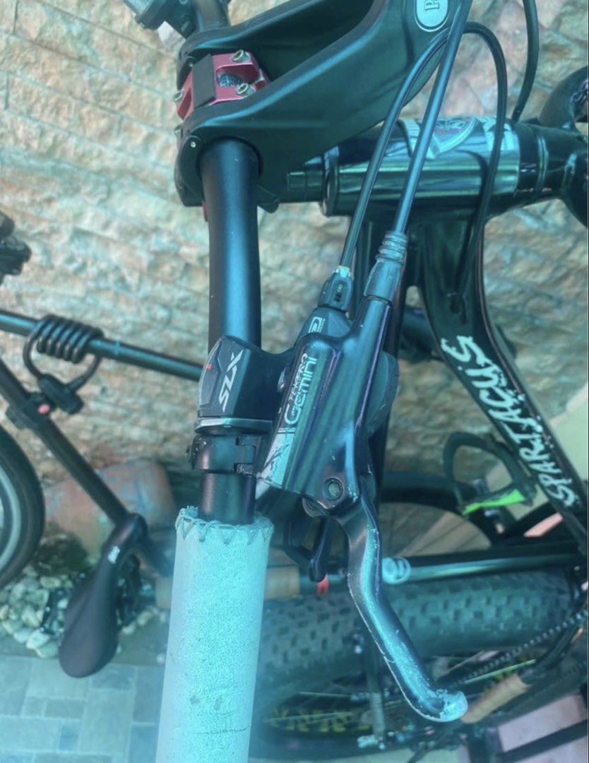 MAMMOTH SPARTACUS FATBIKE (Category: Announcements) located in Las Pinas. Submitted by angelo.raif15 (Listing ID 1425993658, Image 3). Description: FOR SALE MAMMOTH SPARTACUS FATBIKE (MEGAWIDE FRAME READY) EQUIPPED WITH; MEDIUM SIZE FRAME TEKTRO GEMINI HYDRAULIC BRAKES. INTERNAL CABLING. SLX SHIFTER. SHIMANO DEORE REAR DERAILLEUR. 10 SPEED COGS ⚙️ SPECIALIZED REAR HUB 32 HOLES. QUANDO FRONT HUB 36 HOLES. 203 FRONT AND REAR DISC. DECKAS OVAL CHAIN