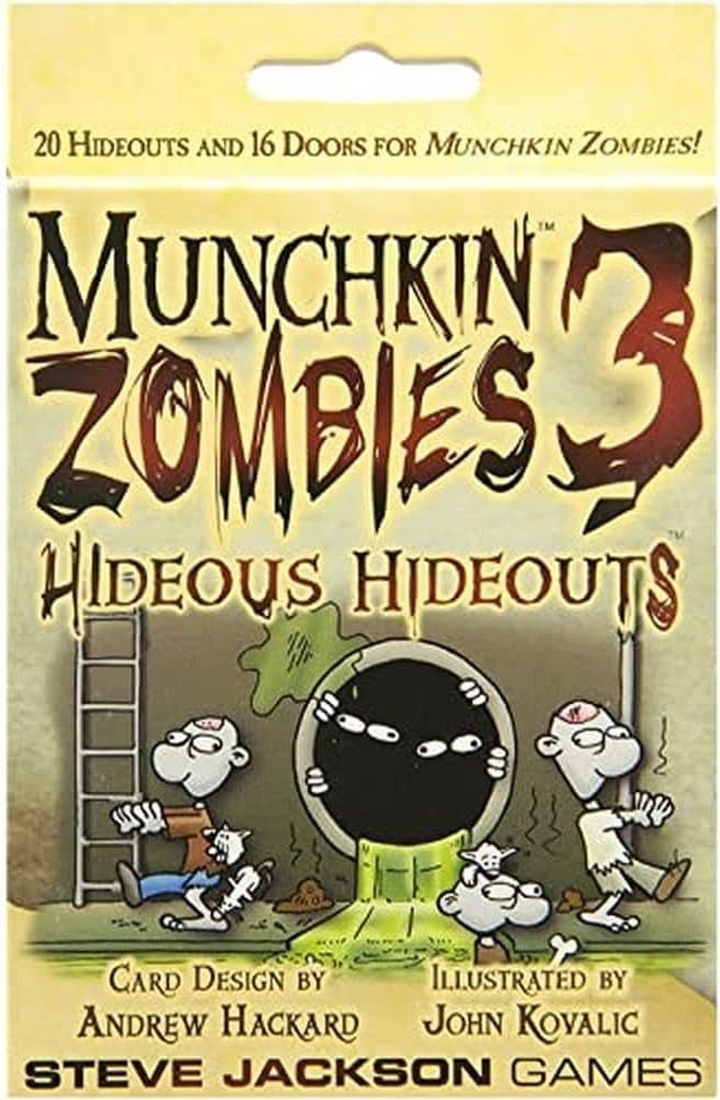 Munchkin Zombies 3 Hideous and Hideouts (Category: Board Games & Puzzles) located in Quezon City. Submitted by whizdepot (Listing ID 1425871040, Image 1). Description: .