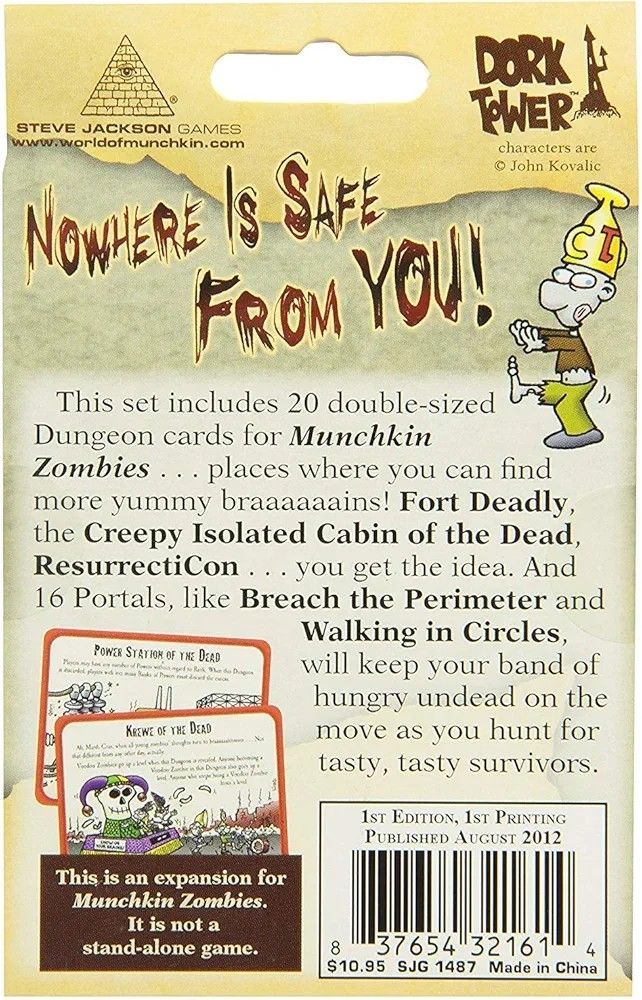 Munchkin Zombies 3 Hideous and Hideouts (Category: Board Games & Puzzles) located in Quezon City. Submitted by whizdepot (Listing ID 1425871040, Image 2). Description: .