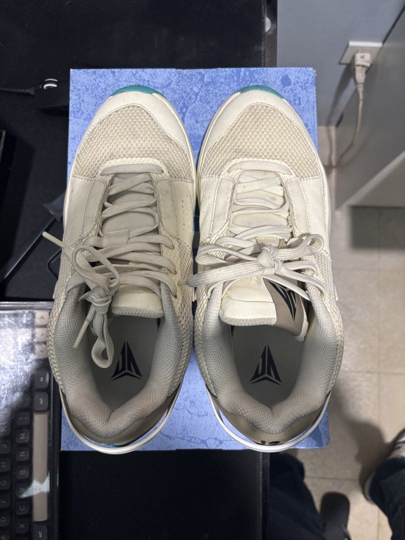Nike JA 1 Ja Morant 1 EP (Category: Sneakers) located in Paranaque City. Submitted by rafaelim (Listing ID 1425930788, Image 3). Description: Used 4-6 times - issue is i haven't cleaned them - no issues aside from minor dirt smudges rfs: small for me already.