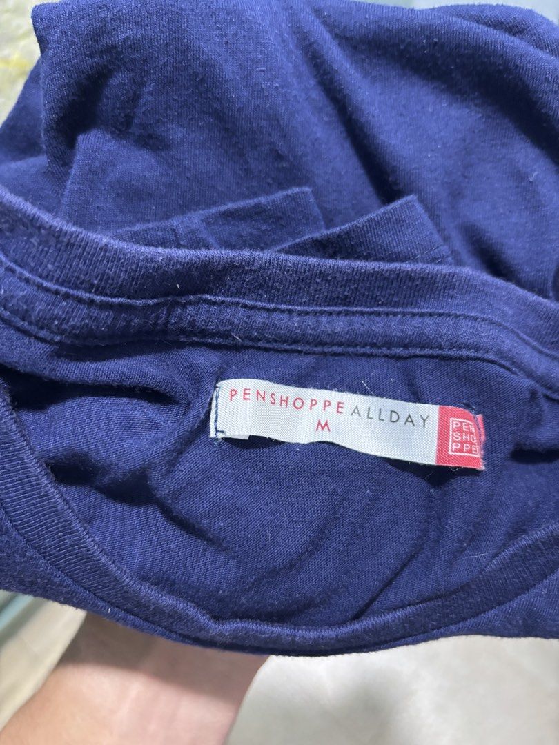 Penshoppe Cotton T-shirts (Category: Tshirts & Polo Shirts ) located in Paranaque City. Submitted by rafaelim (Listing ID 1425923203, Image 2). Description: all small size penshoppe cotton t-shirts - no issues - ₱250 each, take all ₱600 .