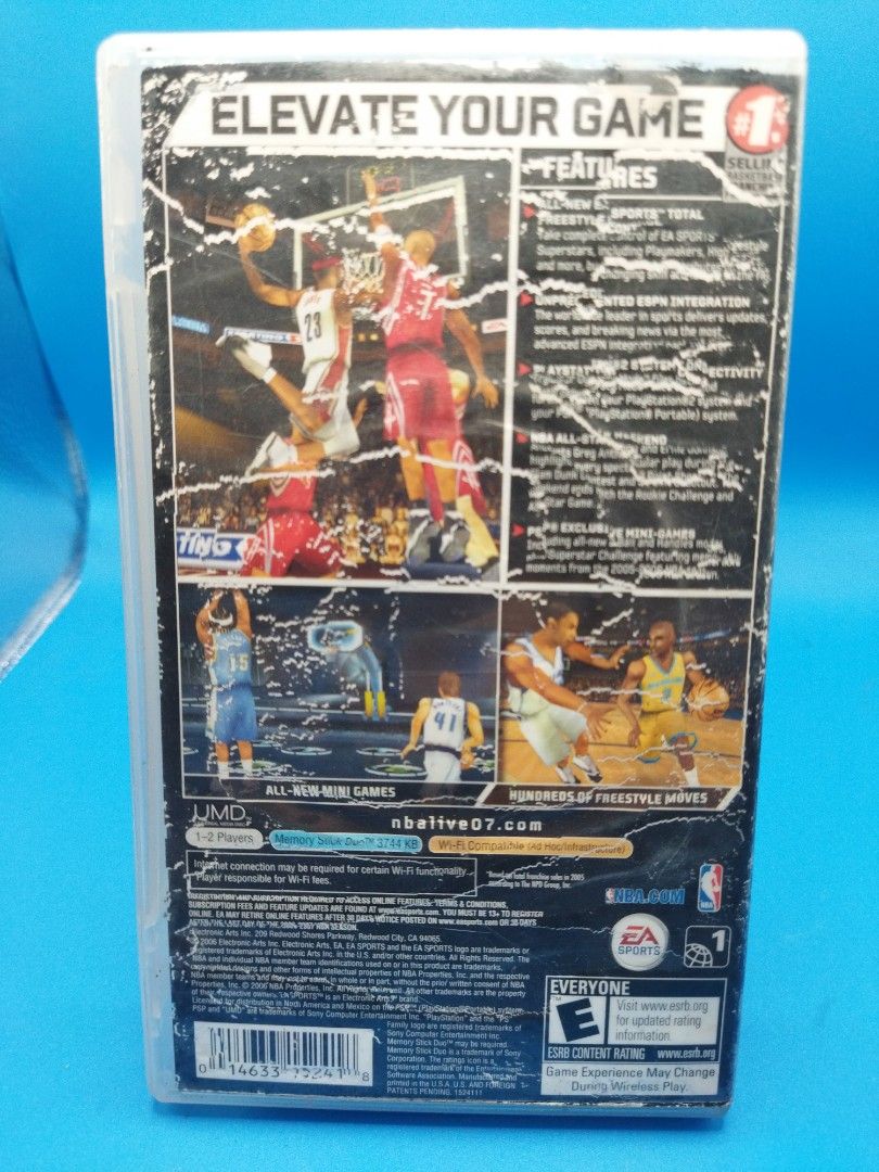PSP NBA LIVE 07 ( USA ) (Category: PlayStation) located in Mandaluyong City. Submitted by sykarla1 (Listing ID 1425892375, Image 3). Description: PSP game fade cover Pre owned R- ( USA ) good working condition Cash on delivery available via lalamove meet up available mandaluyong near by please fallow in FB page; Gamers hub Note For customer trust & confidence we Send actual video/ picture before We ship. Thank you .