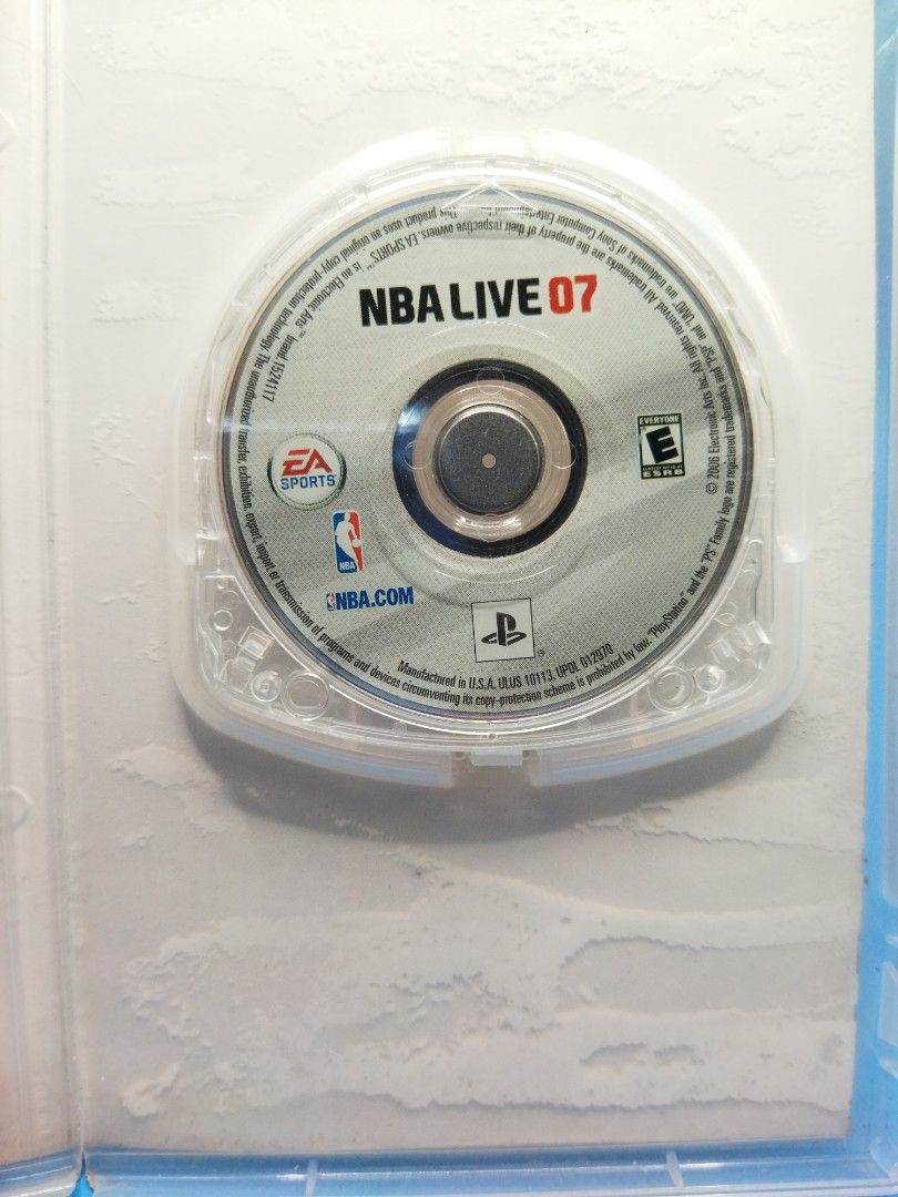 PSP NBA LIVE 07 ( USA ) (Category: PlayStation) located in Mandaluyong City. Submitted by sykarla1 (Listing ID 1425892375, Image 2). Description: PSP game fade cover Pre owned R- ( USA ) good working condition Cash on delivery available via lalamove meet up available mandaluyong near by please fallow in FB page; Gamers hub Note For customer trust & confidence we Send actual video/ picture before We ship. Thank you .