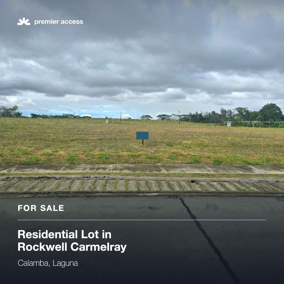 Rockwell Carmelray - BELOW ZONAL VALUE (Category: Lot) located in Paranaque City. Submitted by maragamboa (Listing ID 1425858023, Image 1). Description: ❗PRICED BELOW ZONAL VALUE❗ Rockwell Carmelray 763 sqm South Orientation PHP 36,624,000 - 48k per sqm Mara Gamboa PRC 0036038.