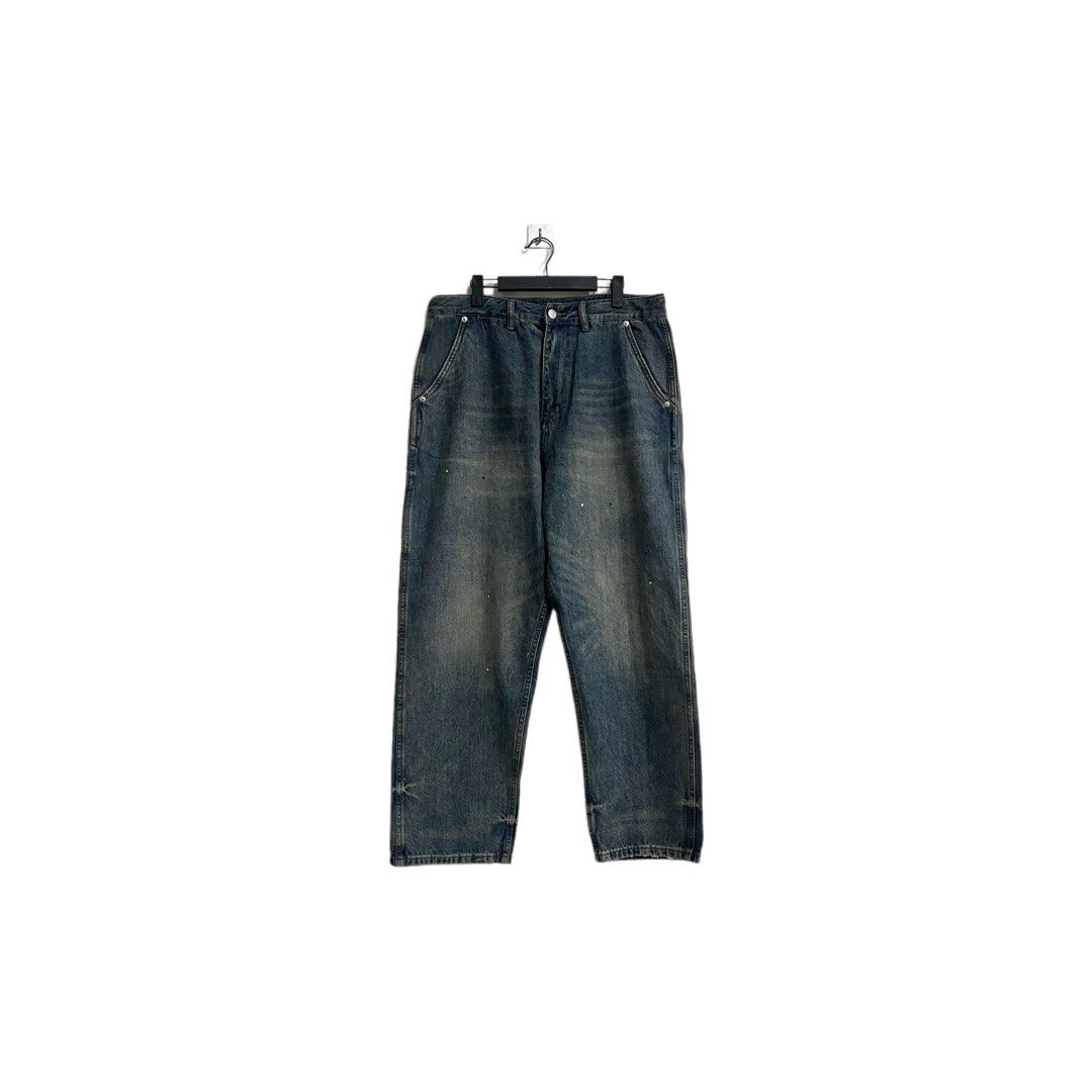 SMK Life Painter Baggy Pants (Category: Jeans) located in Manila. Submitted by frenzyyyy (Listing ID 1425946744, Image 1). Description: SMK Life Painter Pants New old stock Waist: 34 - 36 Length: 40 Leg opening: 8.8 Inches No issue .