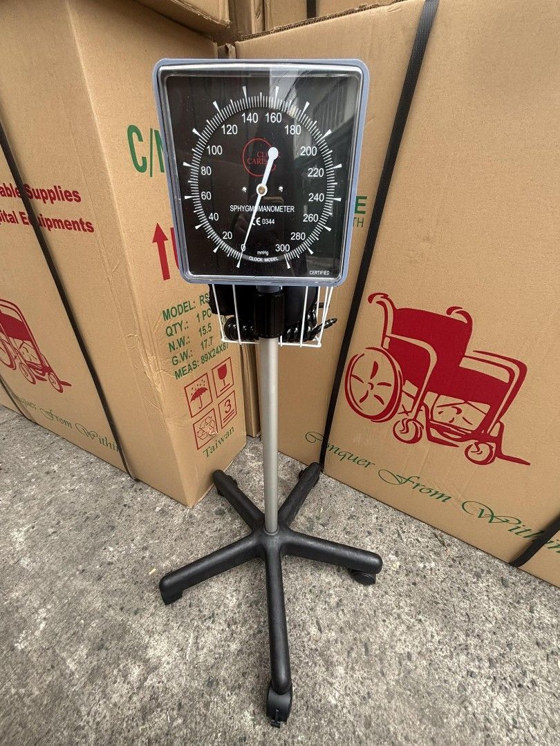 Sphygmomanometer with Stand (Category: Medical Supplies & Tools) located in Manila. Submitted by joy63057743416 (Listing ID 1426003800, Image 1). Description: we accept bulk orders brandnew affordable onhand negotiable good quality and condition open for pick up and delivery high quality we also sell many medical supplies call me 09268225723 cod,gcash,bank transfer lifetime time free service.
